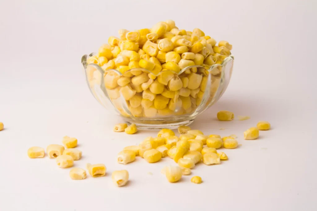 corn, freeze dried corn,