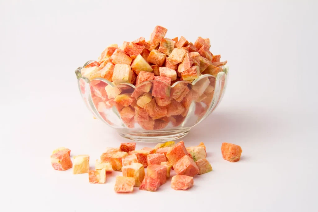 freeze dried carrot, fd, freeze drying, carrot, dry carrot