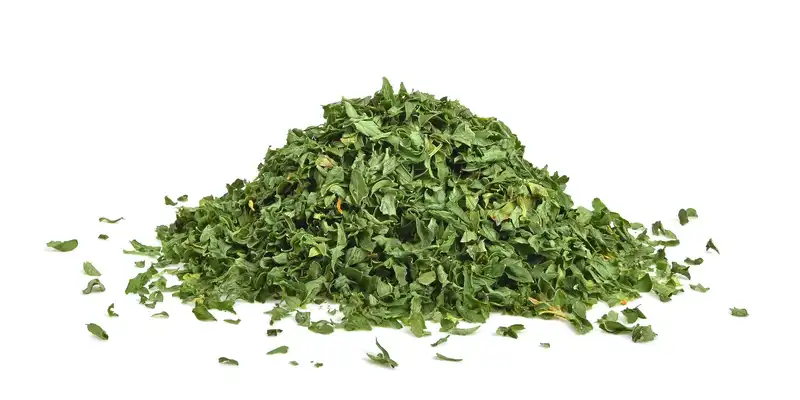 air dried parsley
