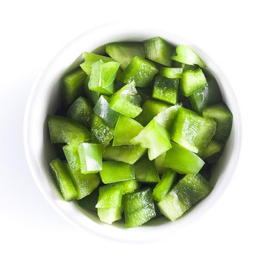 Freeze-Dried Green Capsicum