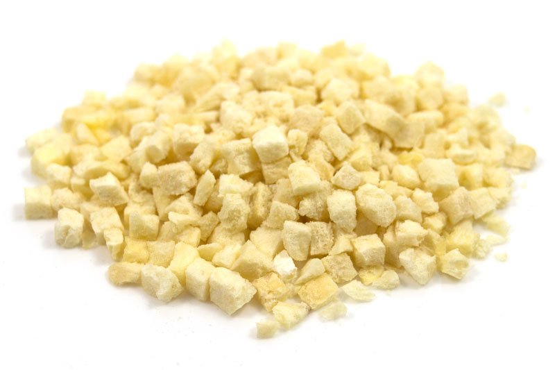 Freeze-Dried Potato Cubes